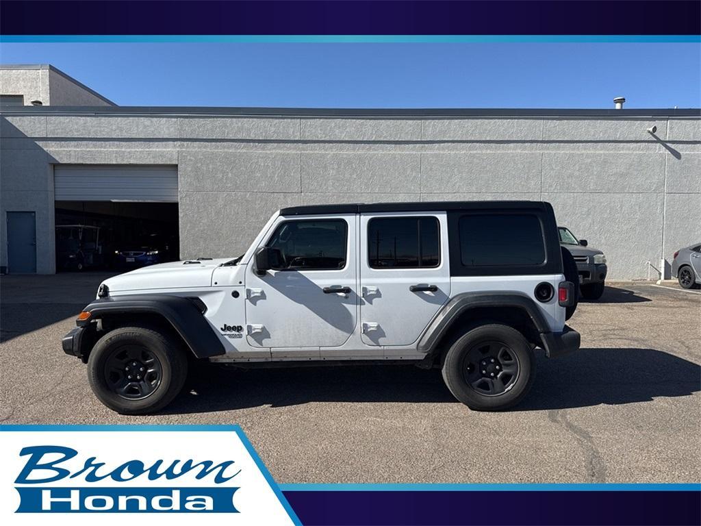 used 2021 Jeep Wrangler Unlimited car, priced at $26,949