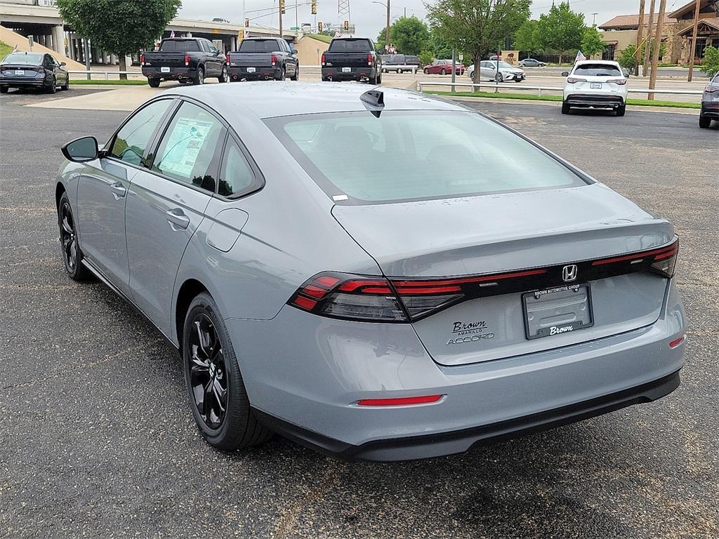 new 2025 Honda Accord car, priced at $31,595