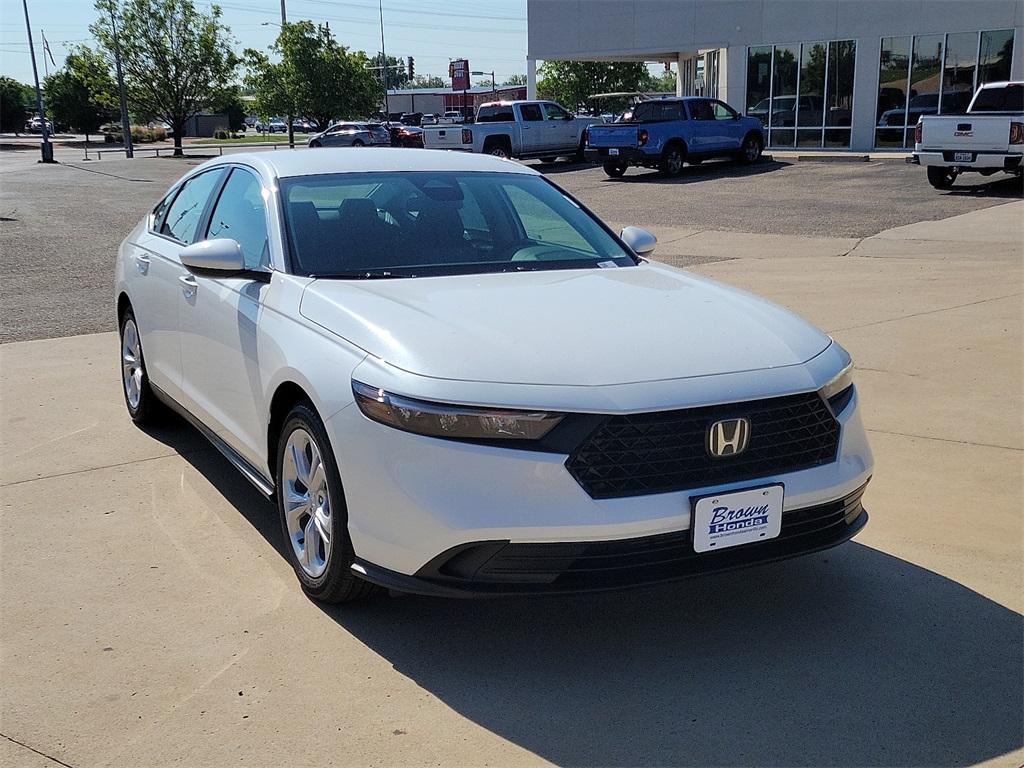 new 2025 Honda Accord car, priced at $29,700