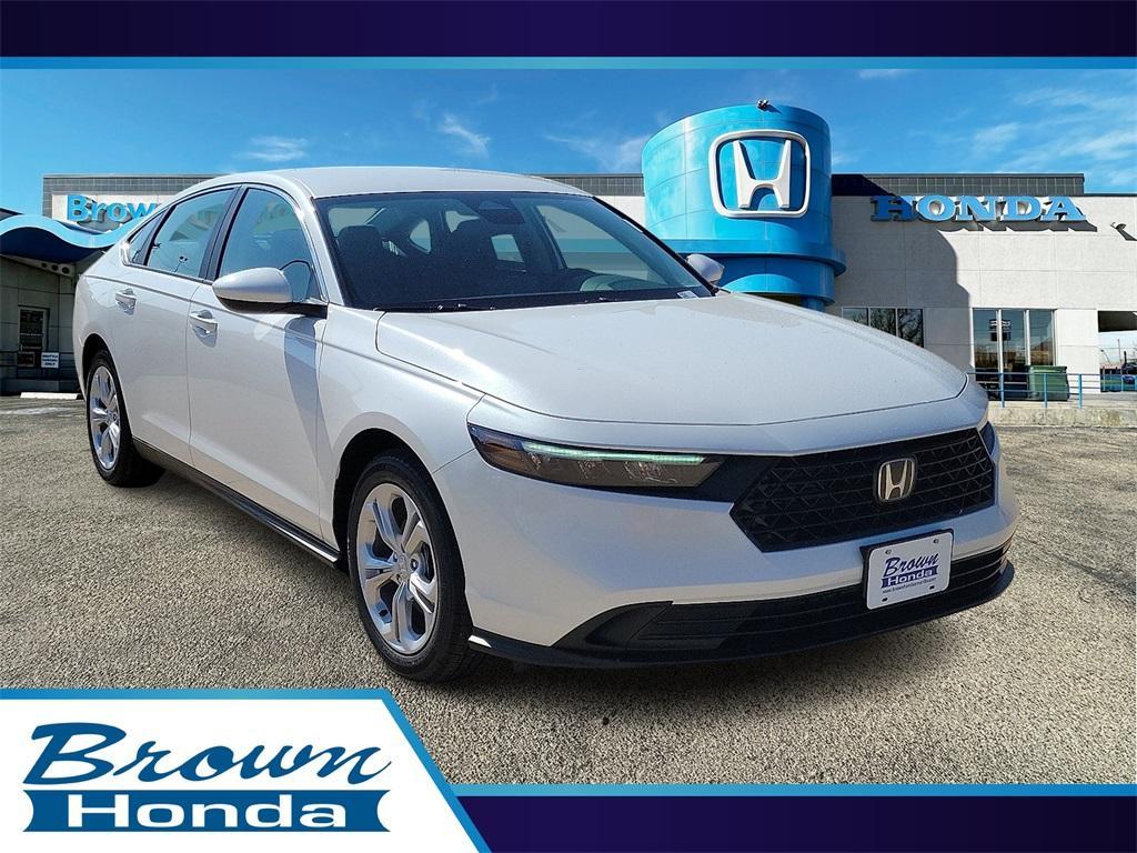 new 2025 Honda Accord car, priced at $29,700