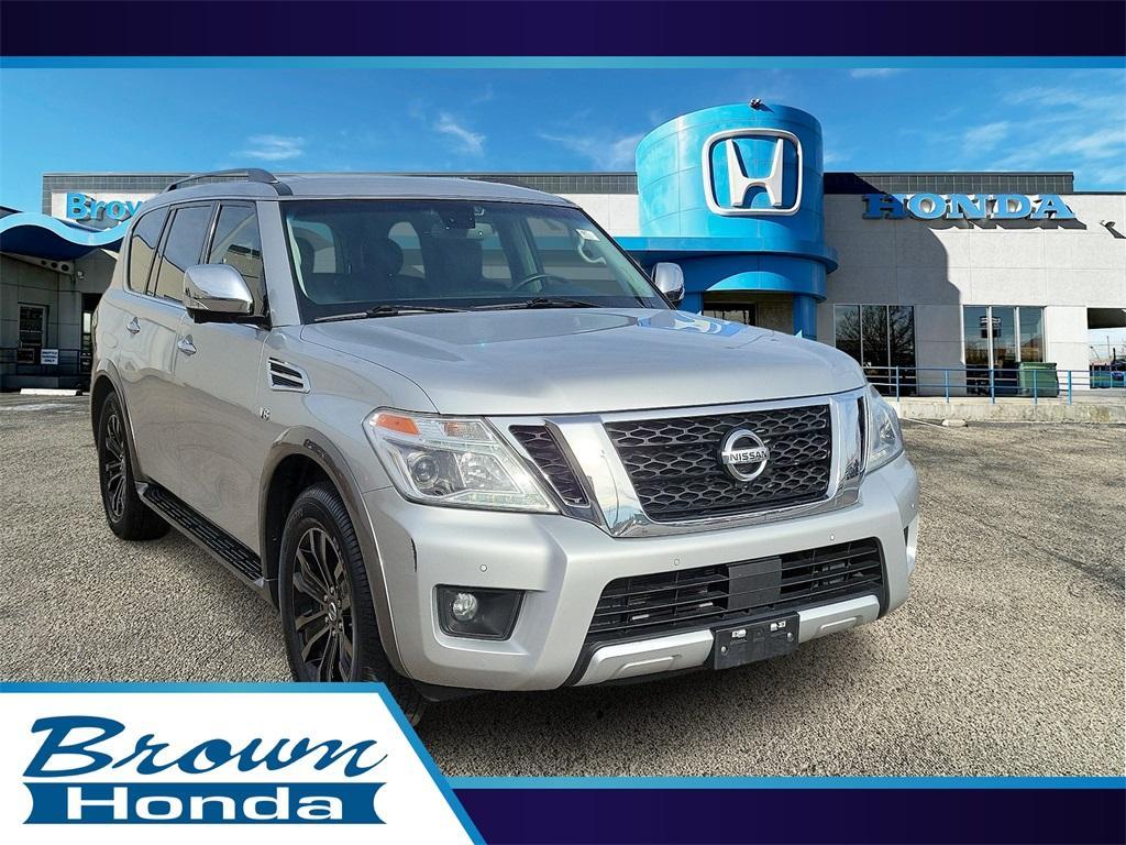 used 2017 Nissan Armada car, priced at $18,388