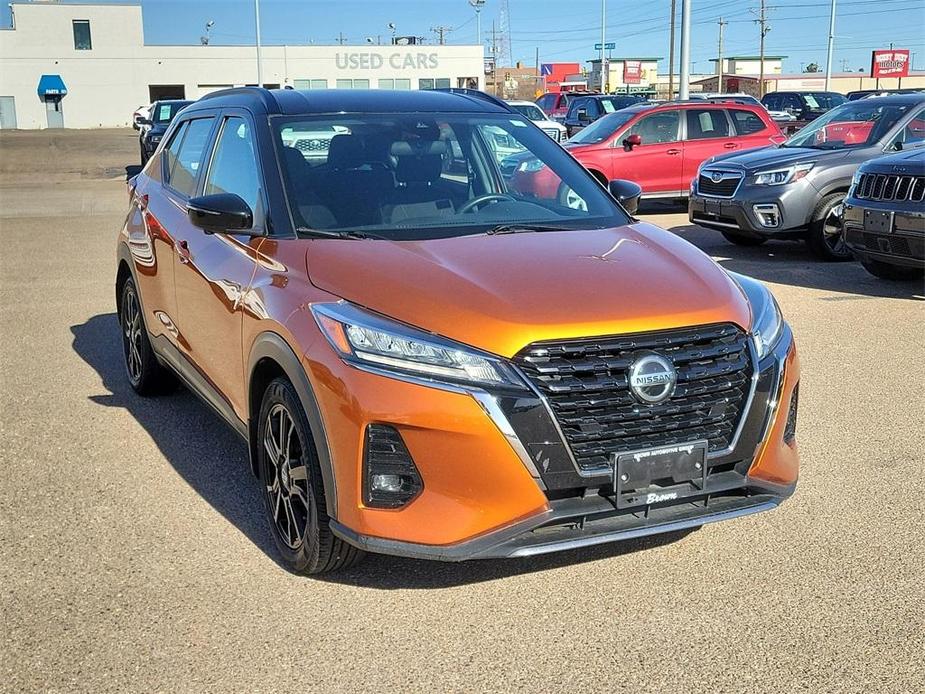 used 2021 Nissan Kicks car, priced at $17,481