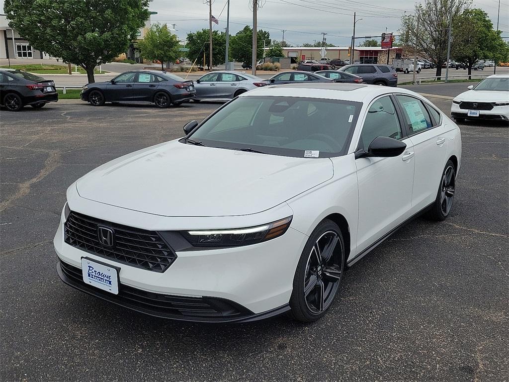 new 2025 Honda Accord Hybrid car, priced at $34,895