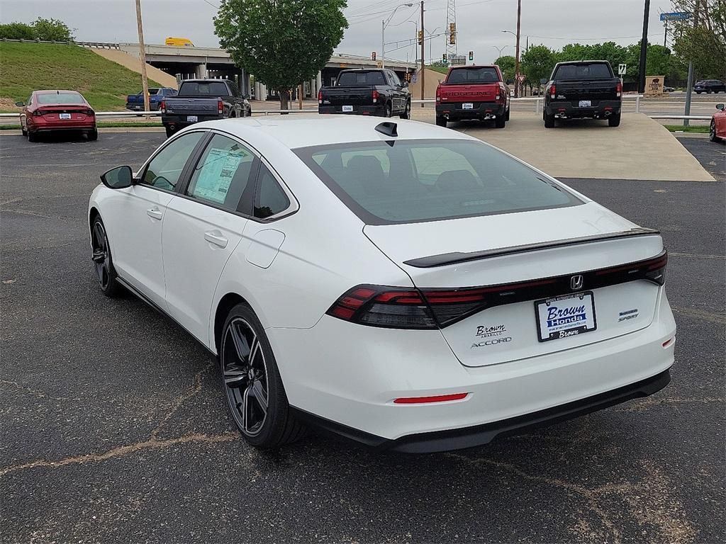 new 2025 Honda Accord Hybrid car, priced at $34,895