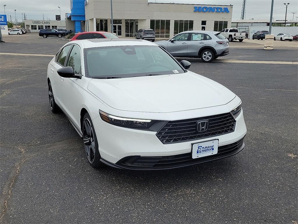 new 2025 Honda Accord Hybrid car, priced at $34,895