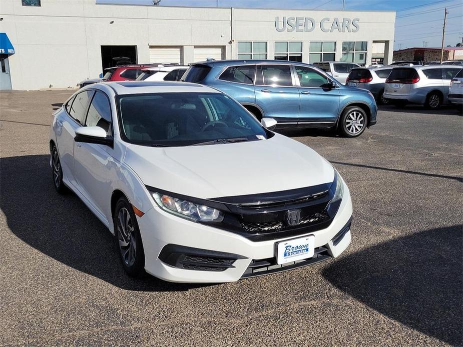 used 2018 Honda Civic car, priced at $17,956