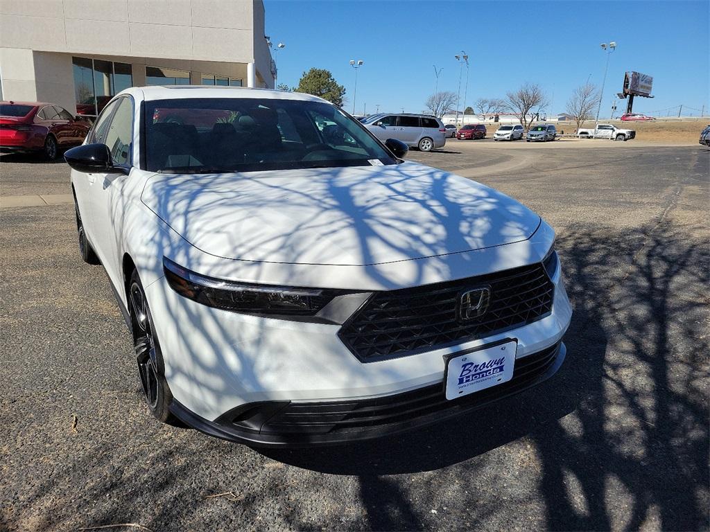 new 2025 Honda Accord Hybrid car, priced at $34,555