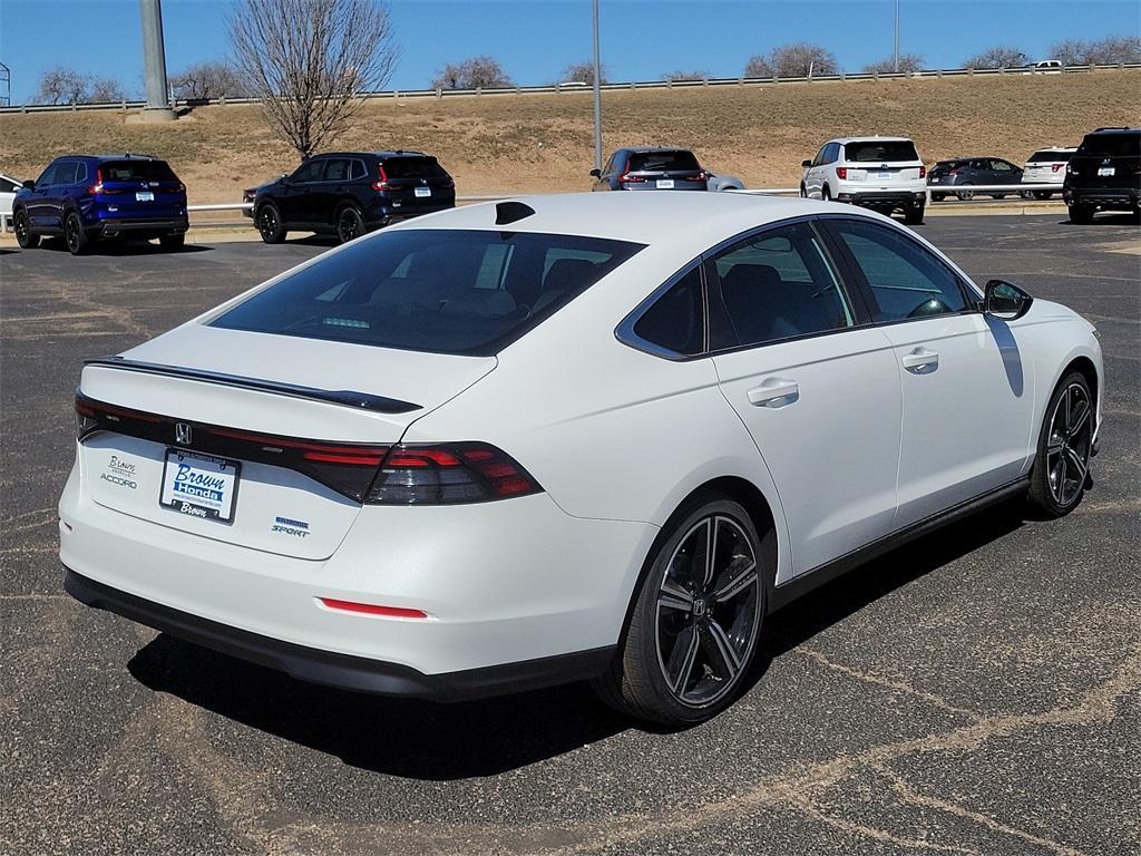 new 2025 Honda Accord Hybrid car, priced at $34,995