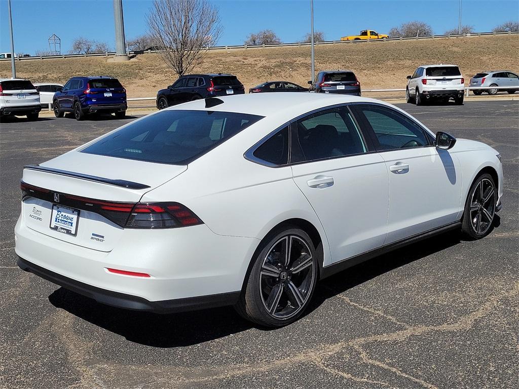 new 2025 Honda Accord Hybrid car, priced at $34,995