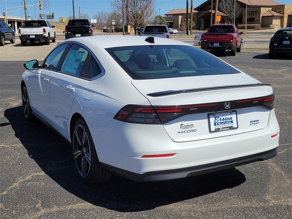 new 2025 Honda Accord Hybrid car, priced at $34,995