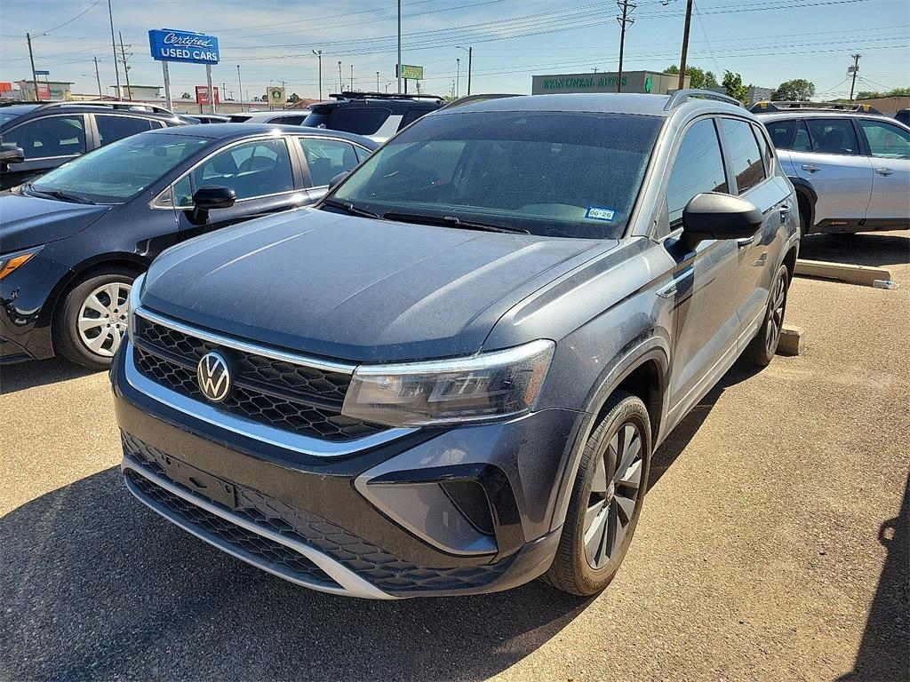 used 2023 Volkswagen Taos car, priced at $19,500