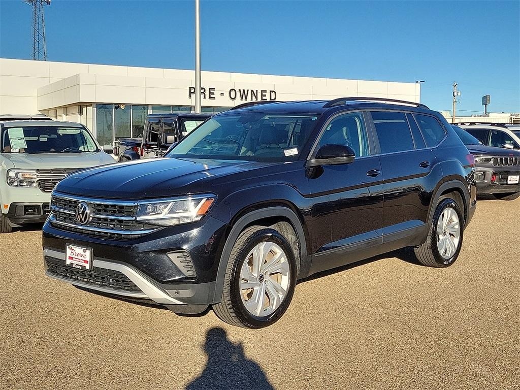 used 2021 Volkswagen Atlas car, priced at $20,097