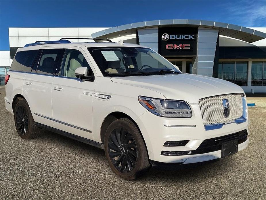 used 2021 Lincoln Navigator car, priced at $49,000