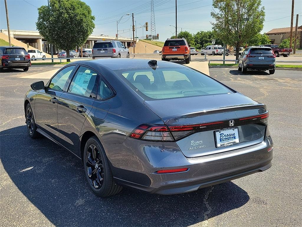 new 2025 Honda Accord car, priced at $31,076