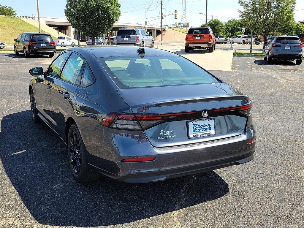 new 2025 Honda Accord car, priced at $31,076