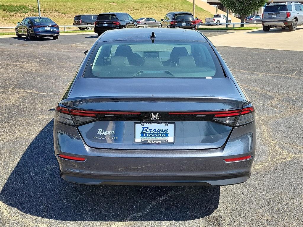 new 2025 Honda Accord car, priced at $31,076