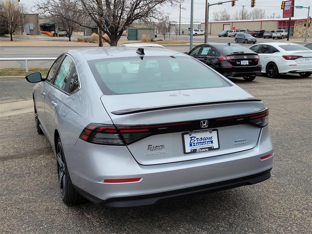 new 2025 Honda Accord Hybrid car, priced at $34,109