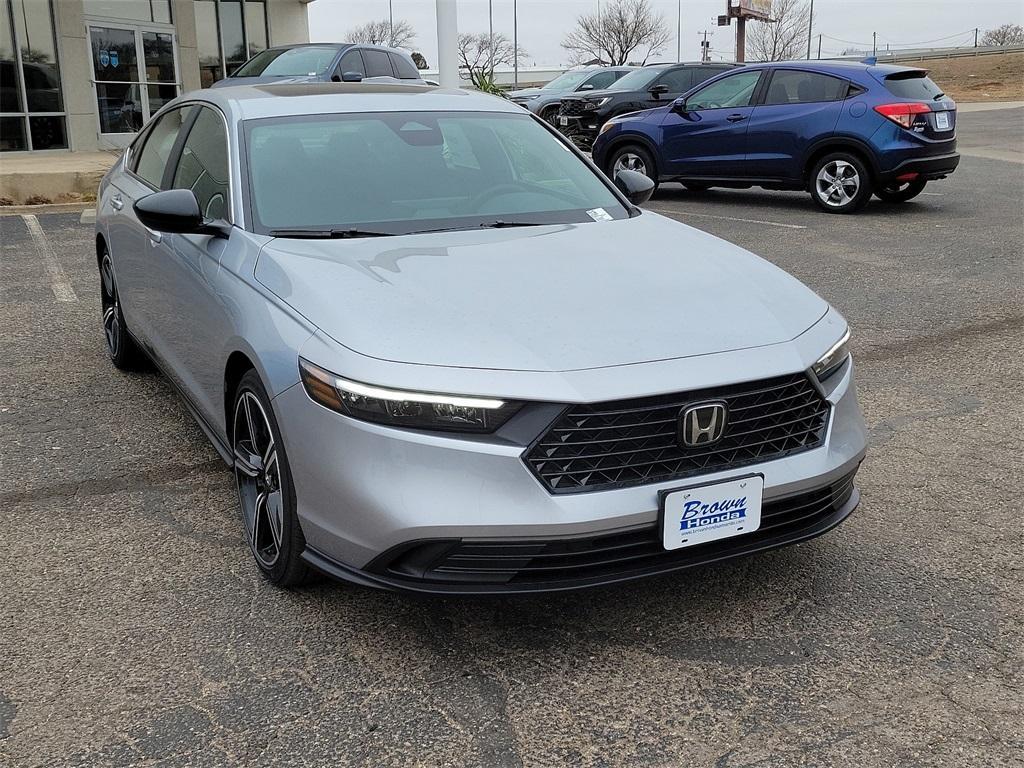 new 2025 Honda Accord Hybrid car, priced at $34,109