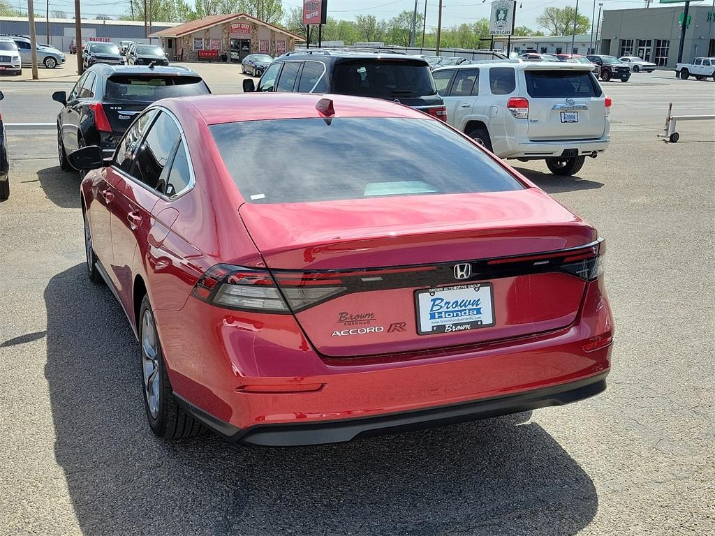 used 2024 Honda Accord car, priced at $28,640