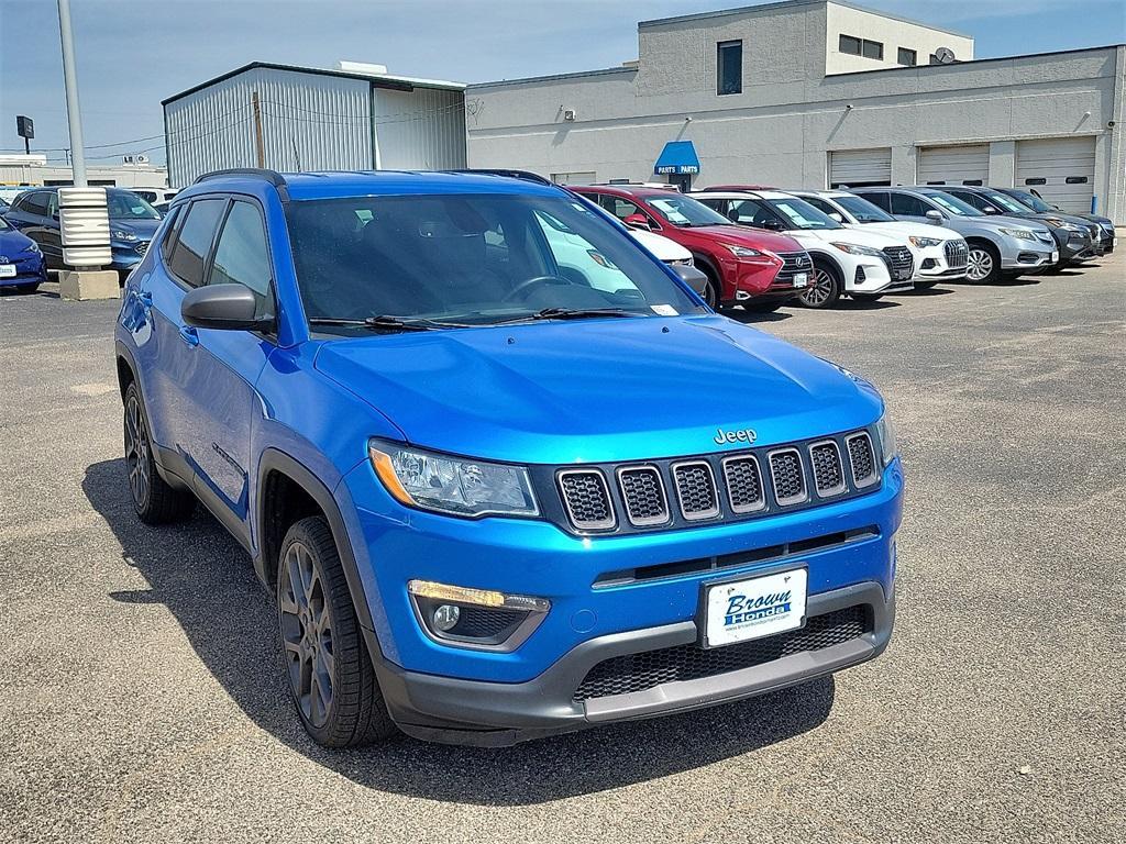 used 2021 Jeep Compass car, priced at $20,450