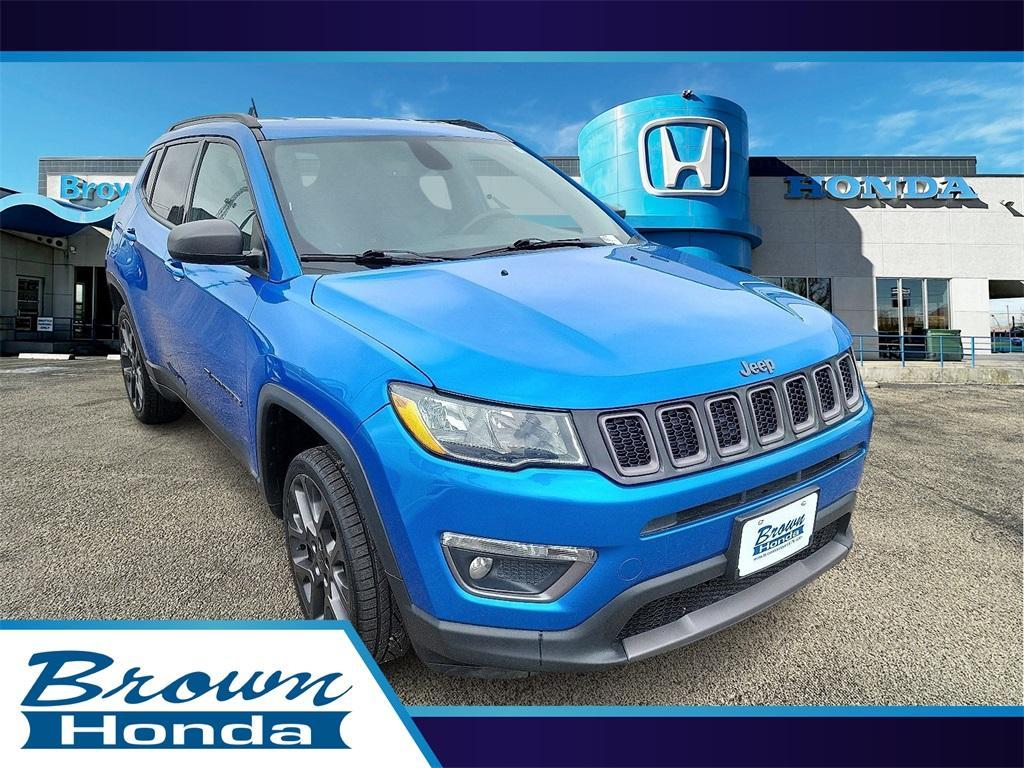used 2021 Jeep Compass car, priced at $20,450