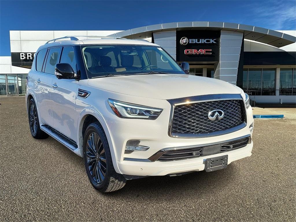 used 2021 INFINITI QX80 car, priced at $35,000