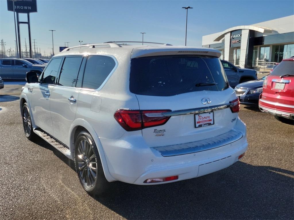 used 2021 INFINITI QX80 car, priced at $35,000