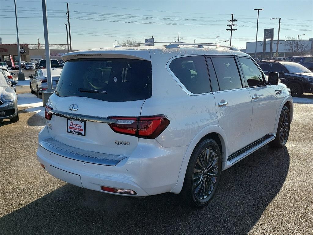 used 2021 INFINITI QX80 car, priced at $35,000