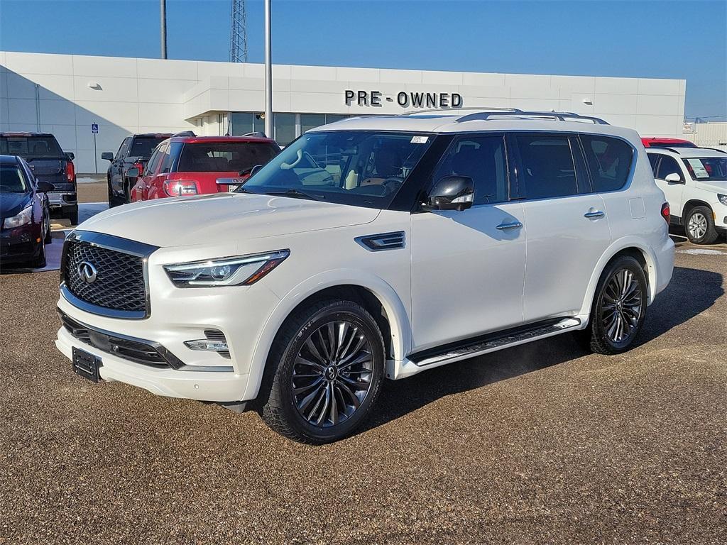 used 2021 INFINITI QX80 car, priced at $35,000