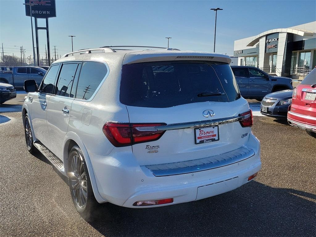 used 2021 INFINITI QX80 car, priced at $35,000