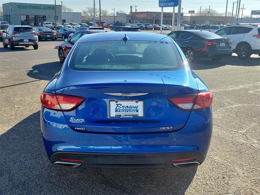 used 2015 Chrysler 200 car, priced at $12,979