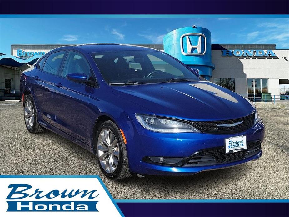 used 2015 Chrysler 200 car, priced at $12,979