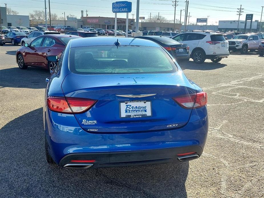 used 2015 Chrysler 200 car, priced at $12,979