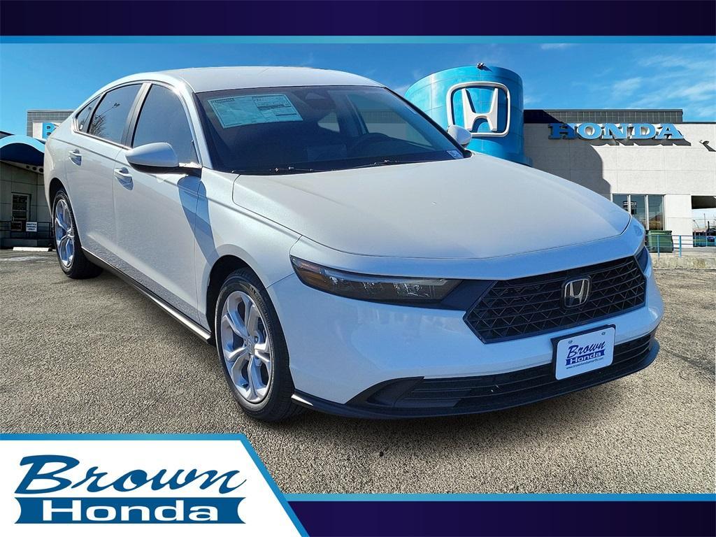 new 2025 Honda Accord car, priced at $29,248