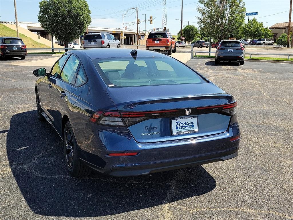 new 2025 Honda Accord car, priced at $31,076