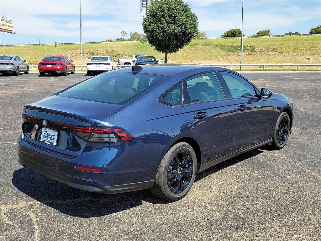 new 2025 Honda Accord car, priced at $31,076