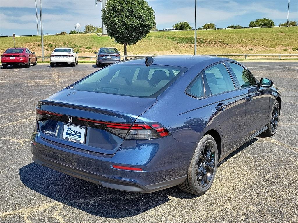 new 2025 Honda Accord car, priced at $31,076