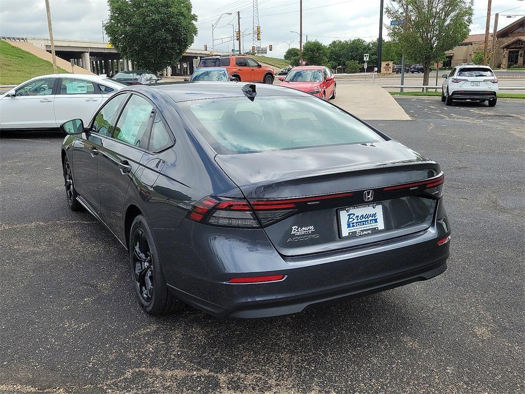 new 2025 Honda Accord car, priced at $30,995