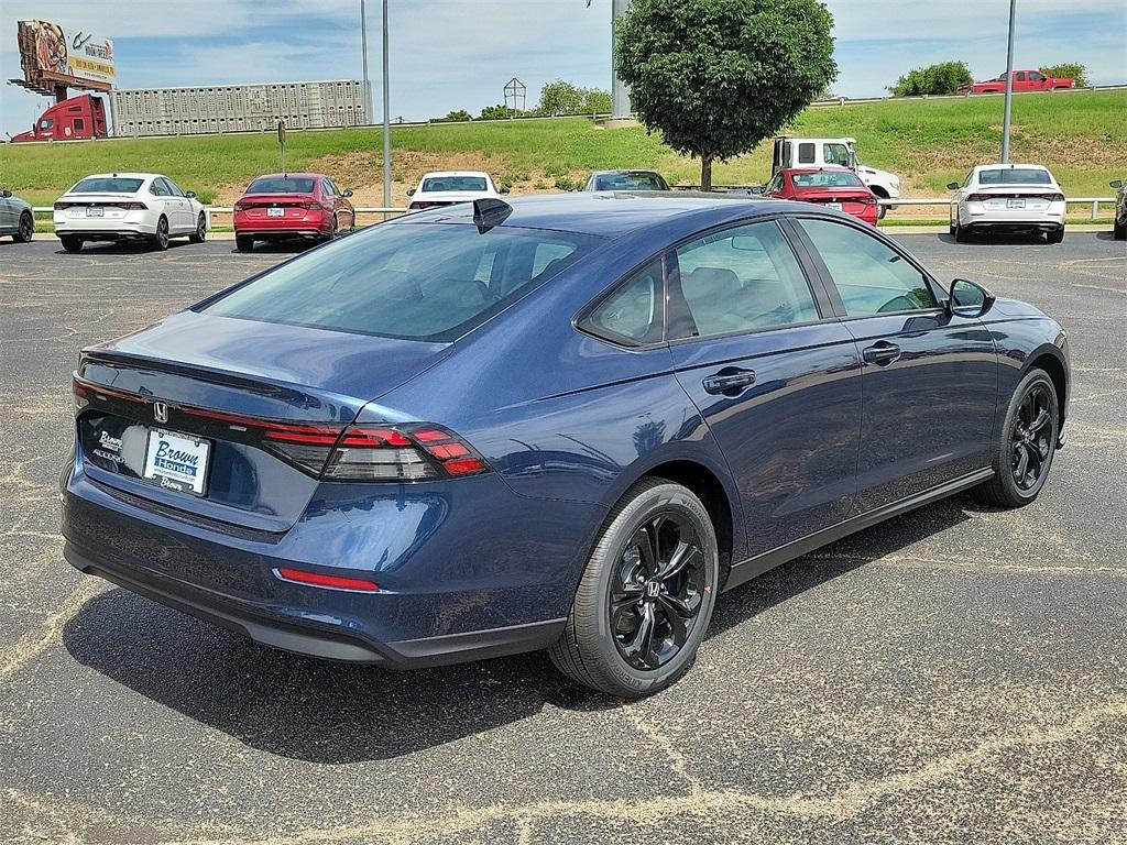 new 2025 Honda Accord car, priced at $31,076