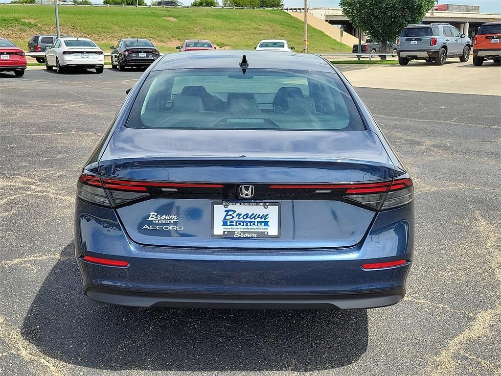new 2025 Honda Accord car, priced at $31,076
