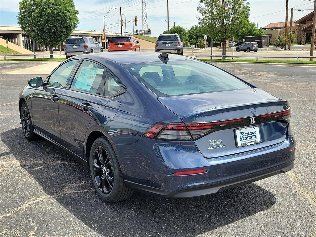 new 2025 Honda Accord car, priced at $31,076