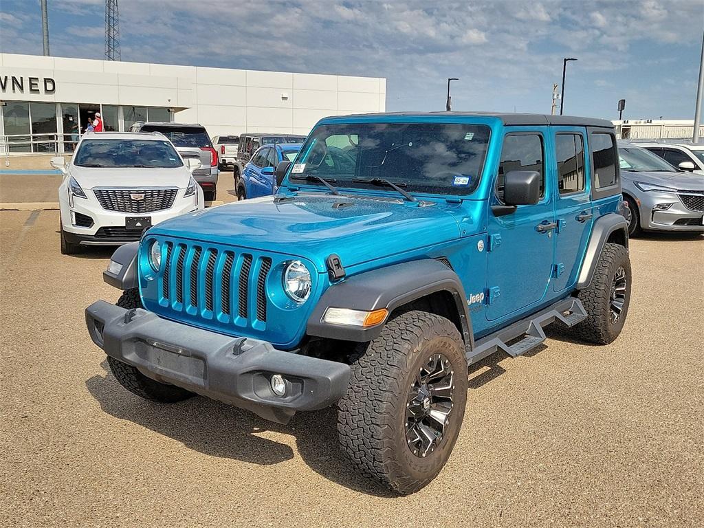 used 2020 Jeep Wrangler Unlimited car, priced at $27,783