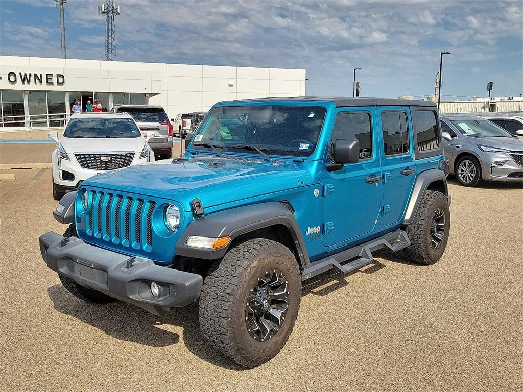 used 2020 Jeep Wrangler Unlimited car, priced at $27,783