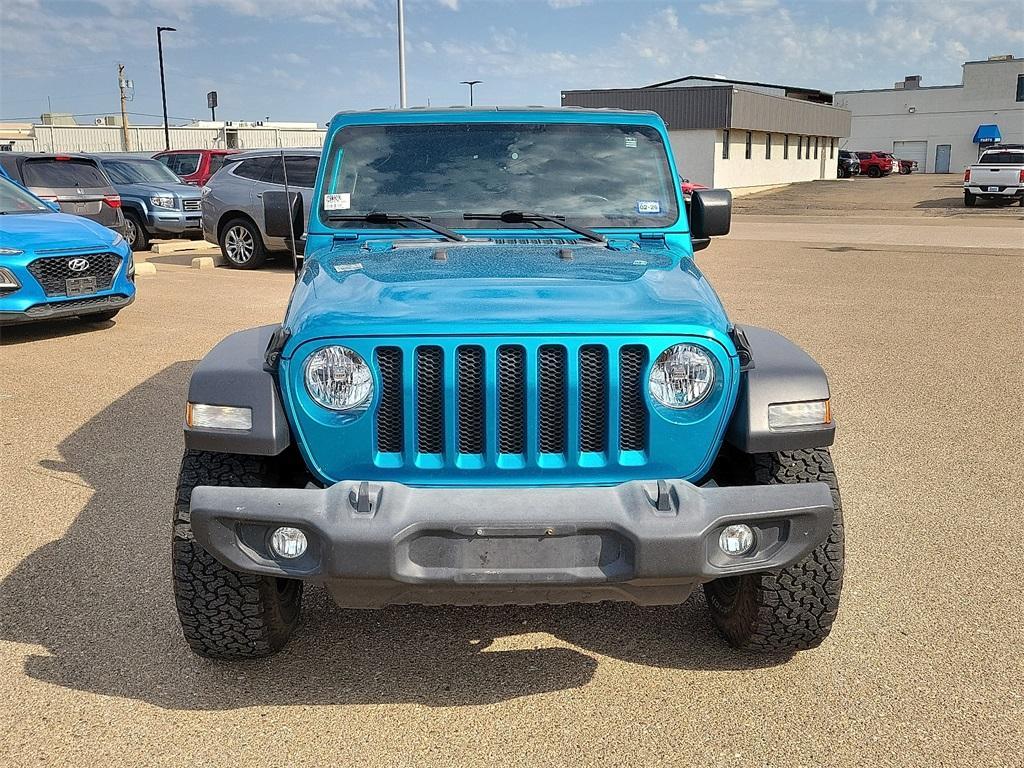 used 2020 Jeep Wrangler Unlimited car, priced at $27,783