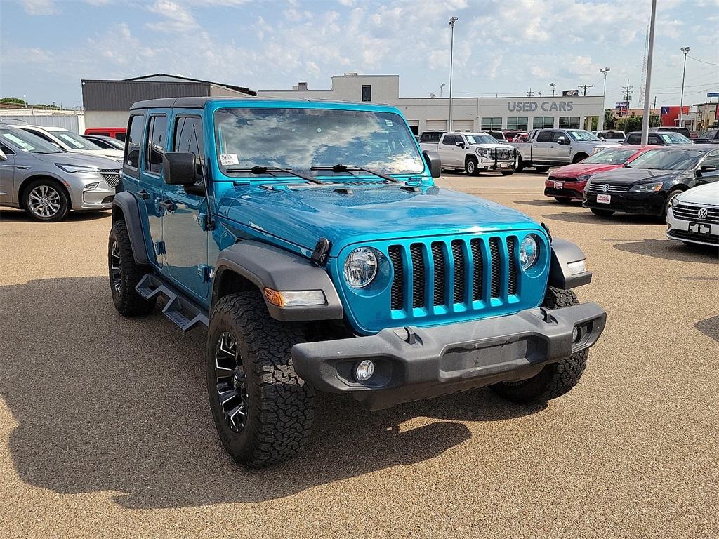 used 2020 Jeep Wrangler Unlimited car, priced at $27,783