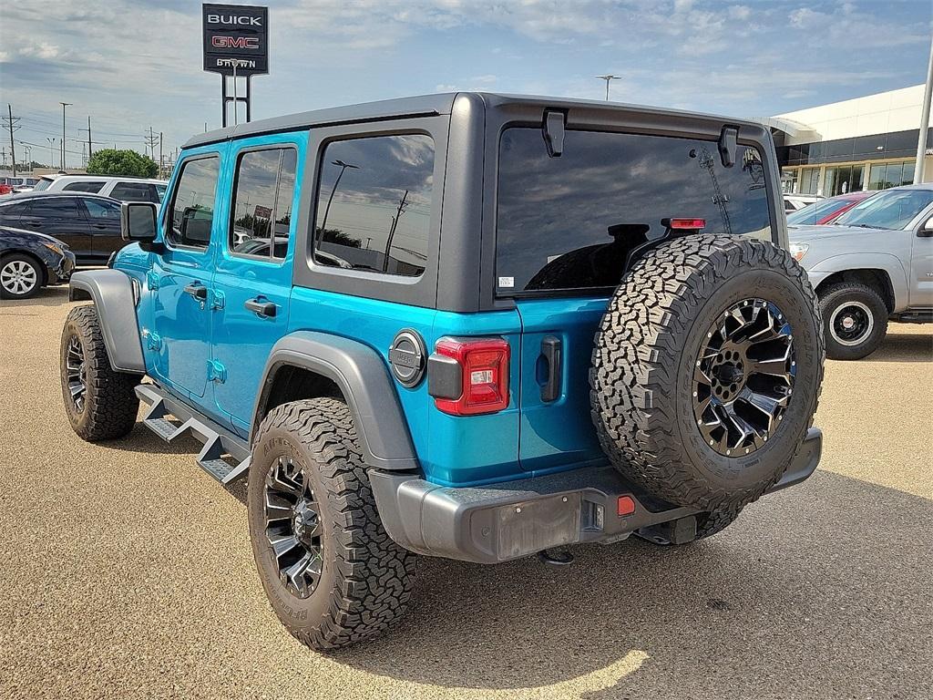 used 2020 Jeep Wrangler Unlimited car, priced at $27,783