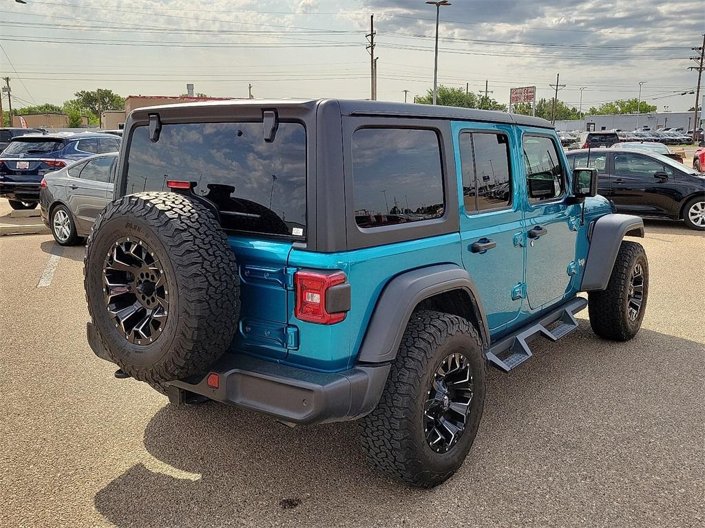 used 2020 Jeep Wrangler Unlimited car, priced at $27,783