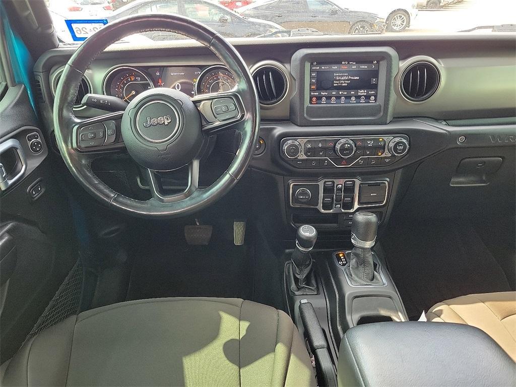 used 2020 Jeep Wrangler Unlimited car, priced at $27,783