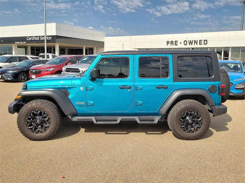 used 2020 Jeep Wrangler Unlimited car, priced at $27,783