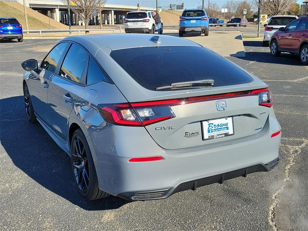 new 2025 Honda Civic Hybrid car, priced at $31,185